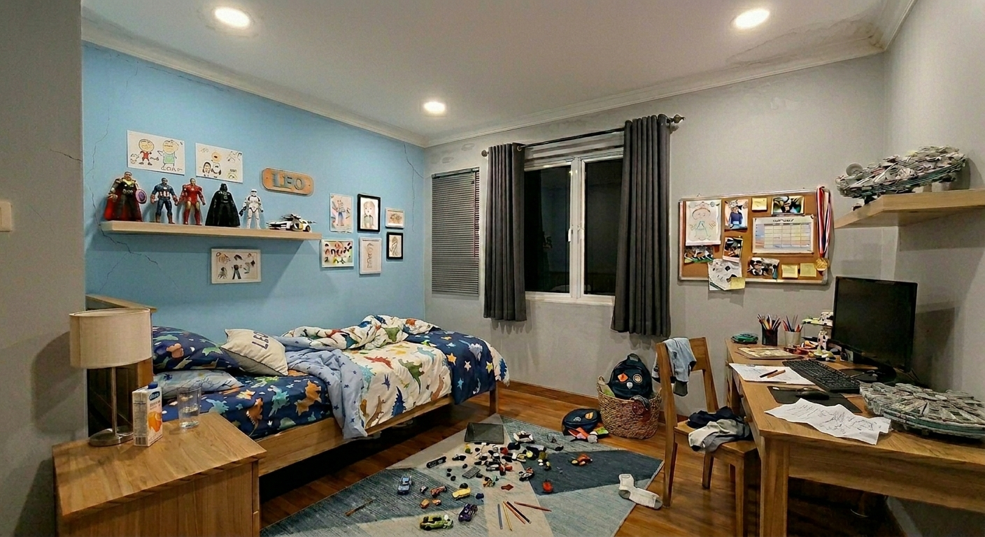Before - Before-After Cat Rumah Bekasi